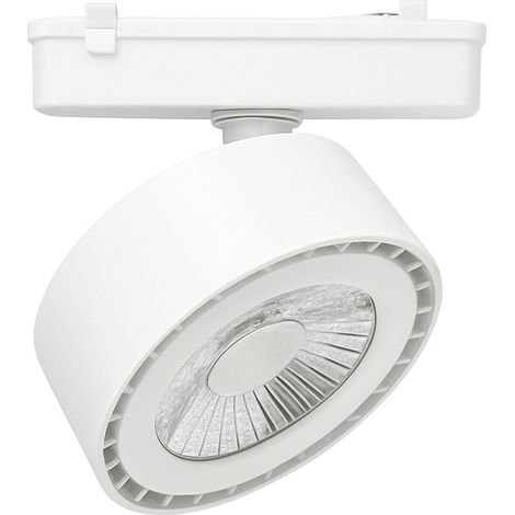 Spot LED sur Rail Magnétique 15W pour Barres Linéaires Suwis Blanc (2700K - 3500K - 4000K)