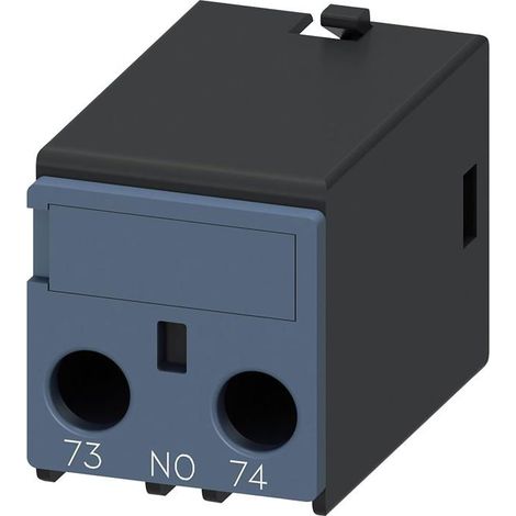 Blocco contatto ausiliario Siemens 3rh2911-1ba10 normalmente aperto montaggio frontale
