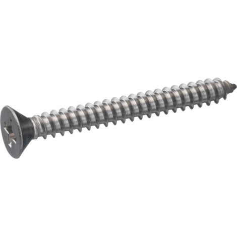 Vis à tôle 2,9 x 16 A2 à tête fraisée ISO 7050, lot de 50 (1/2)