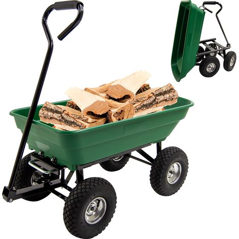 Garden Tipper Wagon BMC 55L / 75L Cart Trolley Wheelbarrow Truck