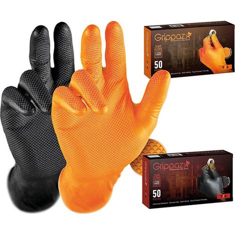 Guanti Usa-Getta - Nitrile Grippaz Ara - Taglia: XL