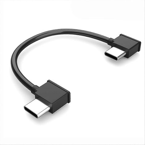 Câble de données USB-C vers USB-C coudé, 15 cm, pour 2 Mini 2 (1/5)