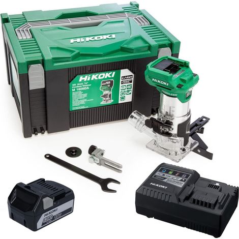 HIKOKI M1808DAJPZ 18V 1/4 ROUTER TRIMMER SET (1/5)