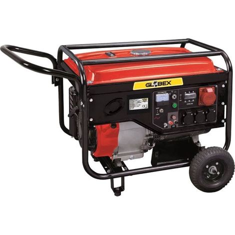 Generatore di Corrente 7,6 kW 10,2 Hp 5500 Watt 4 Prese - Gx 6500 Ge (1/2)
