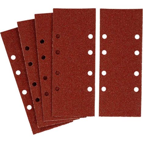 Bandes Abrasives Stanley Ponceuse Orbitale STA31121-XJ 93x230mm K40 5 Pcs (1/2)