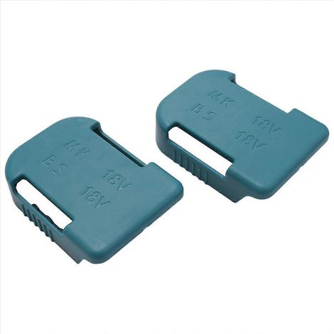 Coffret Rangement 5 Piles pour Outils 18V, Boîtier Bleu de Fixation (1/5)
