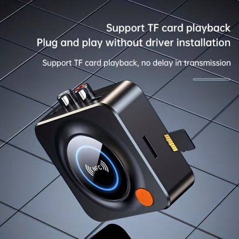 Récepteur audio sans fil 5.1 - Adaptateur Bluetooth NFC pour home cinéma, système stéréo et enceintes (1/4)