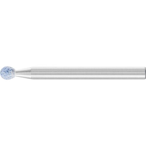 PFERD TOOLS TOUGH Schleifstift Kugel Ø 3x3 mm Schaft-Ø 3 mm CO60 für schwer zerspanbare Werkstoffe 10 Stk (1/4)