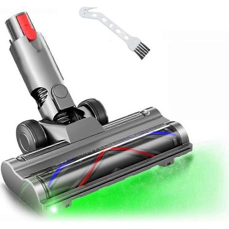 Direct Drive tête de brosse pour V10 Slim V12 Slim accessoire d'aspirateur avec LED poussière Detection pour tapis sol nettoyage (1/5)
