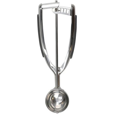 KitchenAid Stainless Steel Ice Cream Scoop with Trigger (1/5)
