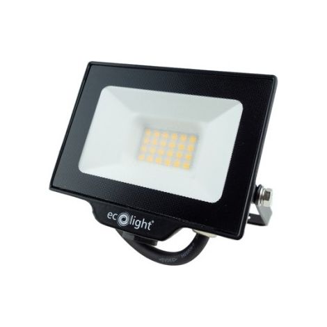 Faro LED NL-1 da esterno 20W 1800lm 3000K IP65 nero Ecolight (1/2)