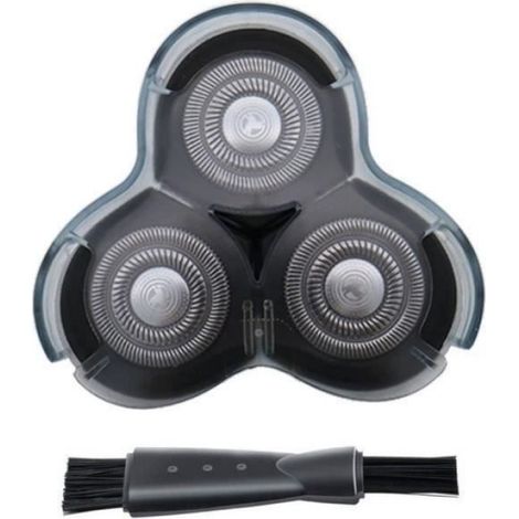 Tête de Rasoir - - RQ10 - Type Rotatif - Lavable - Noir