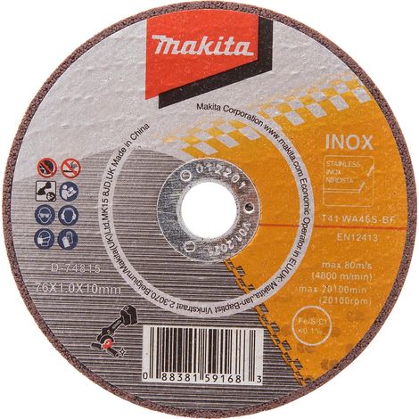 Makita Trennscheibe 5 Stück • 76 x 10 mm