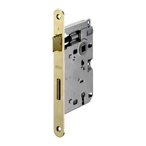 SERRATURE PER PORTE IN LEGNO PATENT BORDO TONDO 'MOD. 570' AGB E50 - Ottonata - AGB
