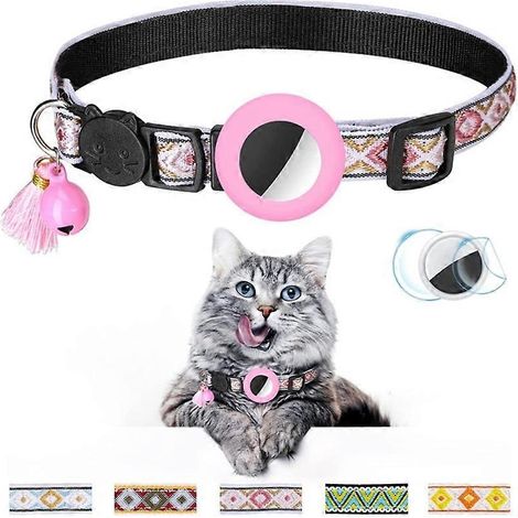 Katze mit bruchsicherem reflektierendem Halsband, GPS-Tracker für Hunde/Katzen – Haustierzubehör