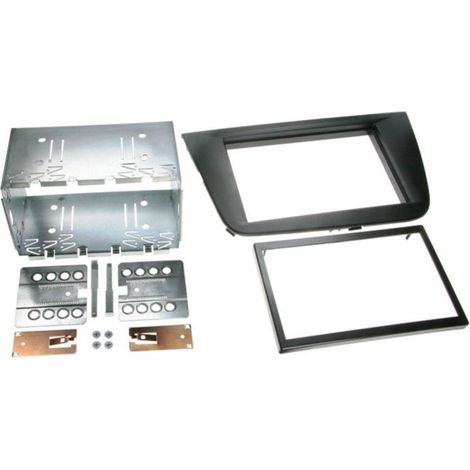 Kit Support autoradio compatible avec Seat Leon 05-12 Noir