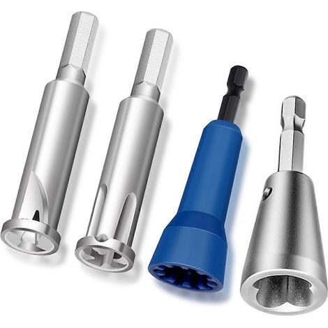 Outil de torsion de fil en 4 pièces pour perceuse, outil de dénudage et de torsion de fil -- (1/5)