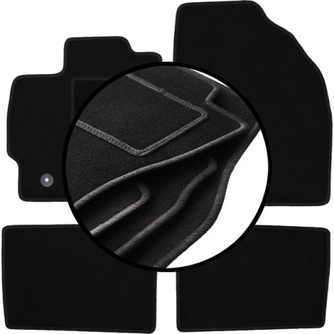 Komplettset Veloursmatten für: Toyota Prius III Schrägheck (2009-2011) (1/5)