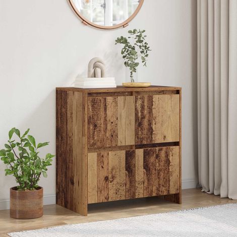 vidaXL Buffet Bois ancien 70 x 41 x 75 cm Bois d'ingénierie (1/5)