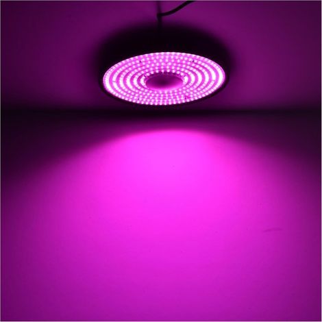 Lampe de croissan LED à complet for plantes, serre intérieure, culture hydroponique, tente de culture, abri de jardin, éclaira supplémentaire for semis, floraison, fruits(200W-Pink light) (1/3)