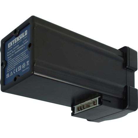 EXTENSILO Akku kompatibel mit Wolf Garten Power 37, 40, 34 Rasenmäher (5000mAh 36,5V Li-Ion)