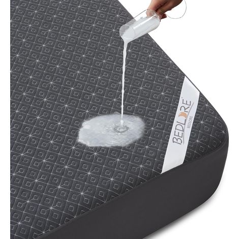 Protège Matelas 160x200 cm, Imperméable Housse Protection Matelas (1/5)