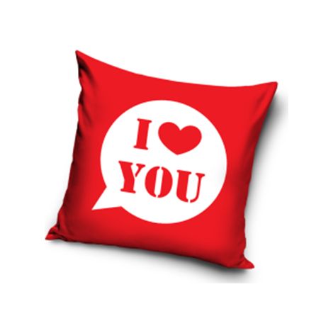FUNDA DE ALMOHADA 40x40 Día de San Valentín TE AMO W07A