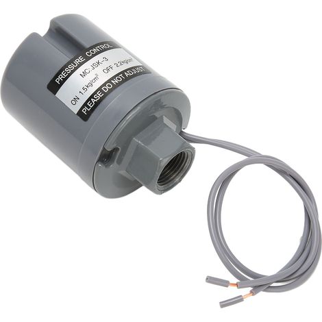 Régulateur de pression d'eau en alliage de zinc, interrupteur pour pompe surpresseur, raccord fileté coudé, accessoire pompe à eau (1/5)