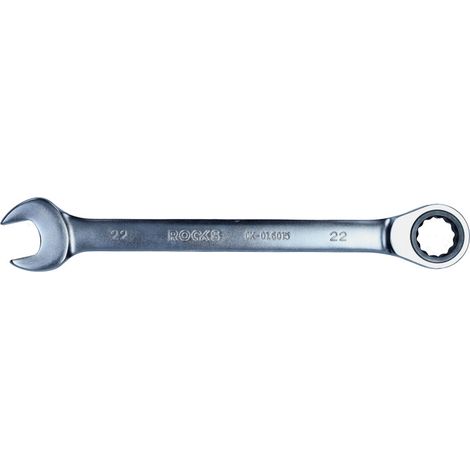 Chiave combinata ROOKS 22 mm con cricchetto (OK-01.6015)