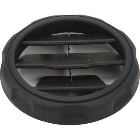 Lüftungsgitter für die hintere Mittelkonsole LR041180, schwarz, rund, Ersatzteil für Land Rover LR3 LR4 (1/5)