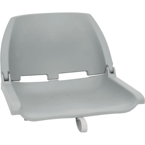Maison Exclusive - Set Sedile da Barca Pieghevole 2pz Grigio