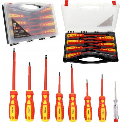 Set di 8 cacciaviti elettrici Kraft&Dele (1/5)