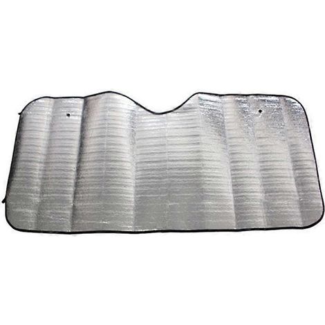 Frontscheiben-Auto-Einseitige silberne faltbare Sonnenblende Sonnenschutzabdeckung Zubehör (Silber)-Silver (1/4)