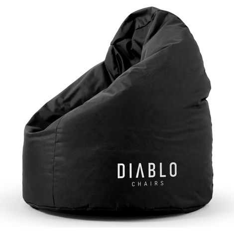 Kinder Sitzsack Diablo Chairs: Schwarz