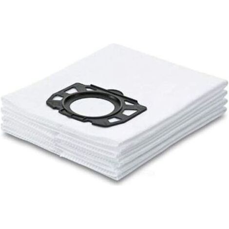 Accessoire pour aspirateur Lot de 6 sacs filtrants de rechange pour Karcher Mv4 Mv5 Mv6 Wd4 Wd5 Wd6, compatibles avec Karcher Wd4000 à Wd5999 (1/4)