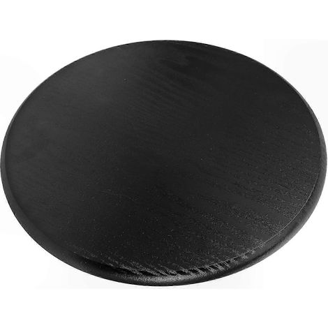 Chaise ronde en bois et plastique, design épuré, usage polyvalent, lot de 1 pièce. (1/4)