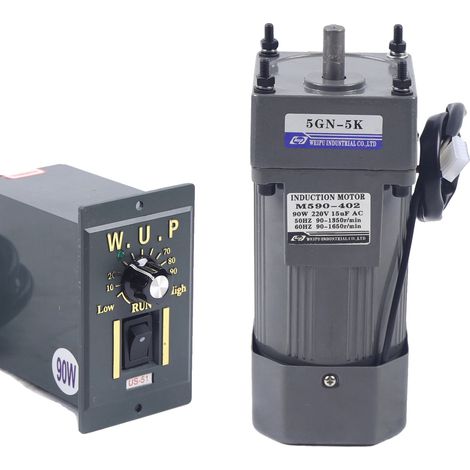 Wechselstrommotor, hohes Drehmoment, einstellbare Drehzahl (1/5)