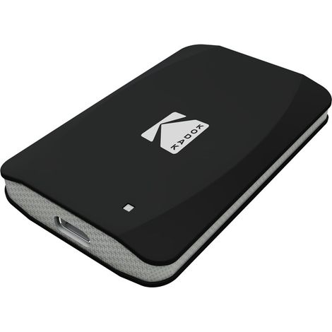 SSD externo portátil Kodak X220 EKSSD1TX220K de 1 TB con USB 3.2 Gen 2