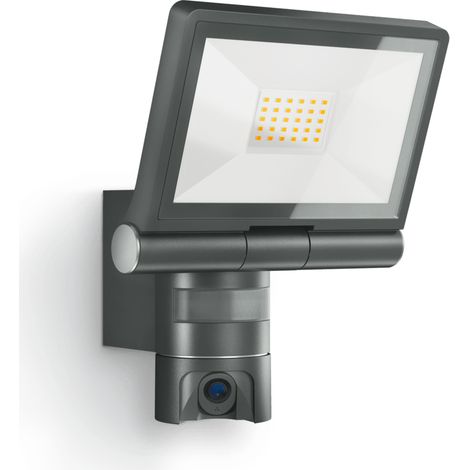Steinel XLED CAM1 ANT 110081089 LED-Außenstrahler mit Bewegungsmelder EEK: E (A - G) 21 W Leuchtfarb