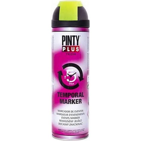 PintyPlus Tech Event Marker - Spray giallo luminoso 650cc T146 (1/2)
