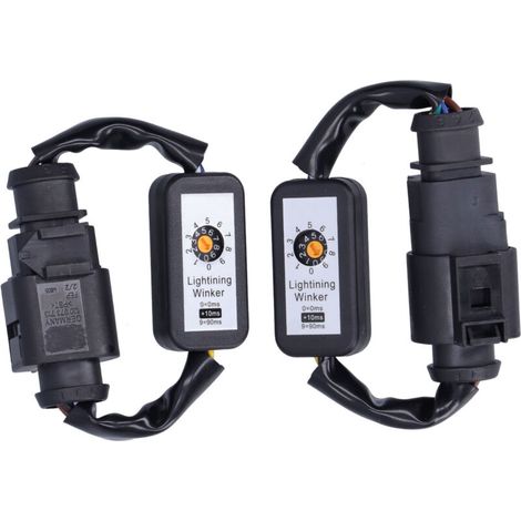 Module de Retard de Clignotant, Paire de Feux Arrière LED, Adaptateur de Clignotant Dynamique, Kits de Module de Clignotant pour A8 S8 D4 D5 20102019, Convient pour Feu Arrière. (1/5)