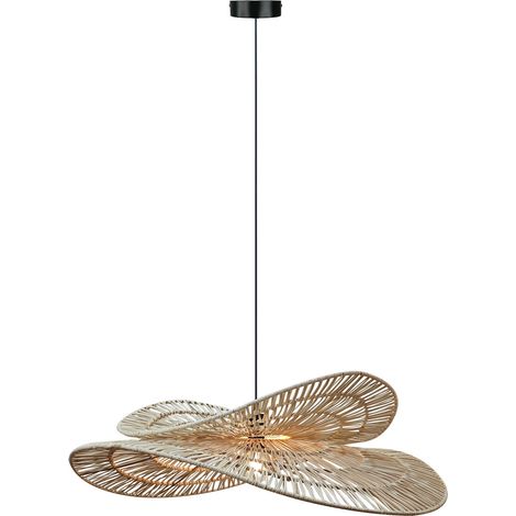 Lampada a sospensione rattan naturale Raya E27 Light Prestige (1/5)