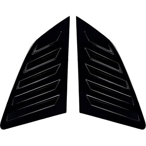 Tendine parasole triangolari per lunotto posteriore auto, protezione per A3 S3 8V Hatchback 2014-2020, nero lucido (1/4)