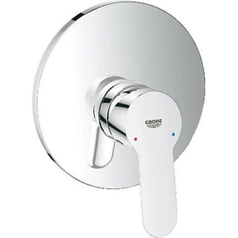 MISCELATORE MONOCOMANDO DOCCIA INCASSO LINEA BAUEDGE Cromo
