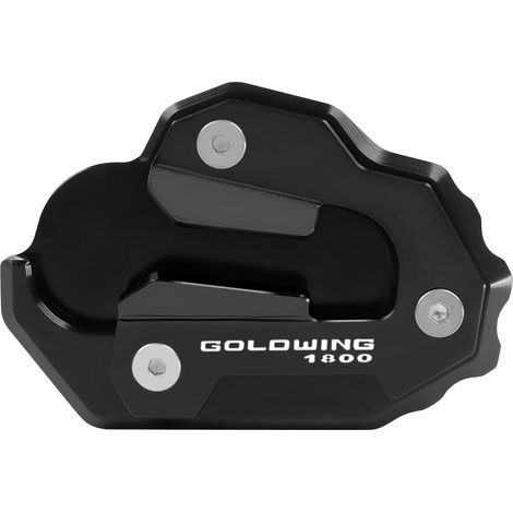 (Noir) Extension de béquille latérale CNC pour moto, compatible avec HONDA Goldwing 1800 GL 1800 F6B GL1800 2020-2023 maxpower (1/4)