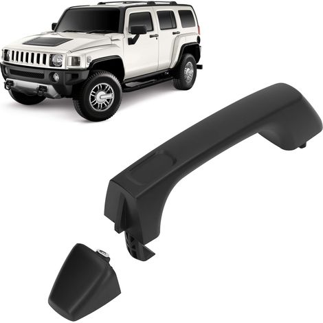 Poignée de Porte Extérieure Noire pour Hummer H3 H3T - Accessoire de Remplacement 25957911 (1/5)