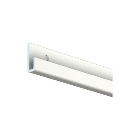 Soporte mural aluminio blanco 2 m CIVIC - 23141920