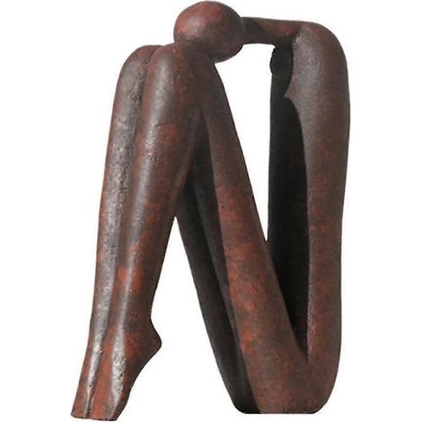 Serre-livres décoratifs pour livres lourds, supports de livres en forme de statue pour étagères de bureau (1/5)