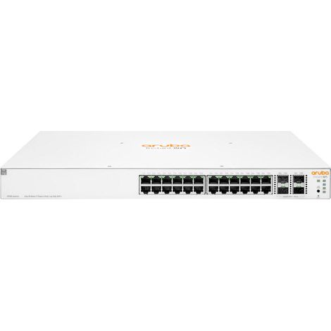 Aruba Instant On 1930 24G Class4 PoE 4SFP/SFP+ 370W Gestionado L2+ Gigabit Ethernet (10/100/1000) Energía sobre Ethernet (PoE) 1U Blanco (1/3)
