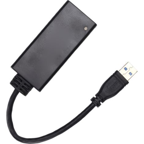 Convertisseur USB 3.0 vers interface multimédia HD AY54, adaptateur de câble vidéo haute résolution pour PC et ordinateur portable (1/5)